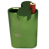 3" Anodized Aluminum Dugout - Green
