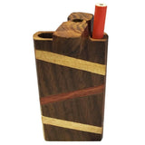 4" Swivel Cap Wooden Dugout - Zig Zag