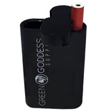 3" Anodized Aluminum Dugout - Black