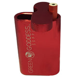 3" Anodized Aluminum Dugout - Red