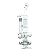 Inline Perc Chamber to Tree Perc Bent Neck Water Pipe