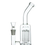 Inline Perc Chamber to Tree Perc Bent Neck Water Pipe