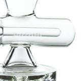 Inline Perc Chamber to Tree Perc Bent Neck Water Pipe