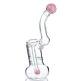 UPC 7.5" Sherlock Style Bubbler with Platinum Decals