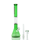 UPC Platinum Percolated "Bi-Line" Beaker Water Pipe
