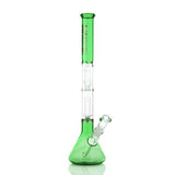 UPC Platinum Percolated "Bi-Line" Beaker Water Pipe