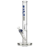 16" GRAV Labs Clear Straight Tube with Angled Joint and Ice Pinch