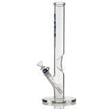16" GRAV Labs Clear Straight Tube with Angled Joint and Ice Pinch