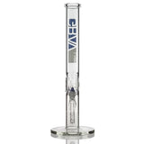16" GRAV Labs Clear Straight Tube with Angled Joint and Ice Pinch