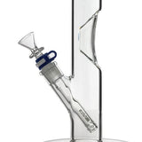 16" GRAV Labs Clear Straight Tube with Angled Joint and Ice Pinch