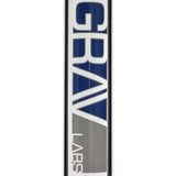 16" GRAV Labs Clear Straight Tube with Angled Joint and Ice Pinch