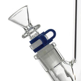 16" GRAV Labs Clear Straight Tube with Angled Joint and Ice Pinch