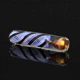 Ultra heavy color changing purple slime and black chillum with gold and silver fuming