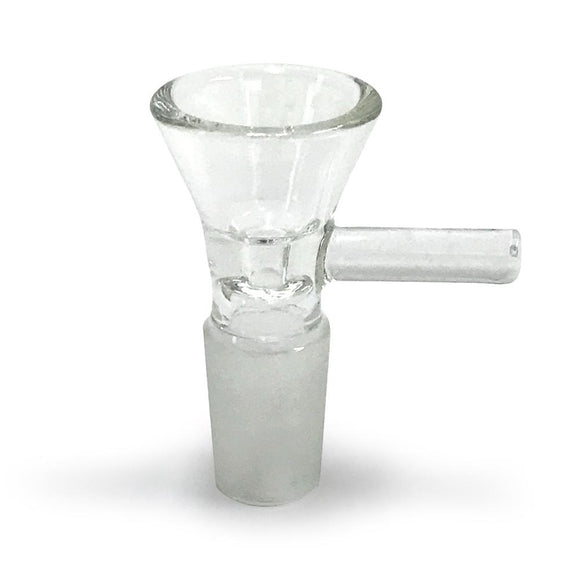 14mm Teacup Herb Holder (Clear, Thick Glass)