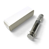 1ml Glass Syringe with Stainless Steel Plunger (Silver)